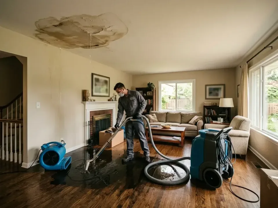 attic-pipe-burst-ceiling-drip-008 — frequently asked questions, Water Damage Restoration & Carpet Care in Gardner, MA